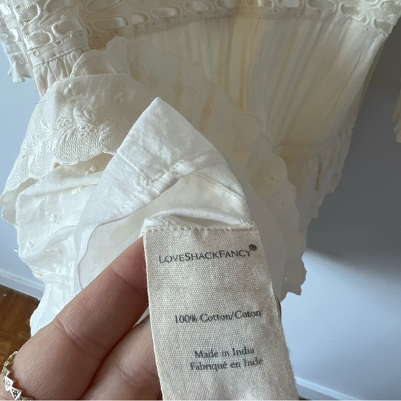 NWOT LoveShackFancy Lorelei Dress - Picture 8 of 12